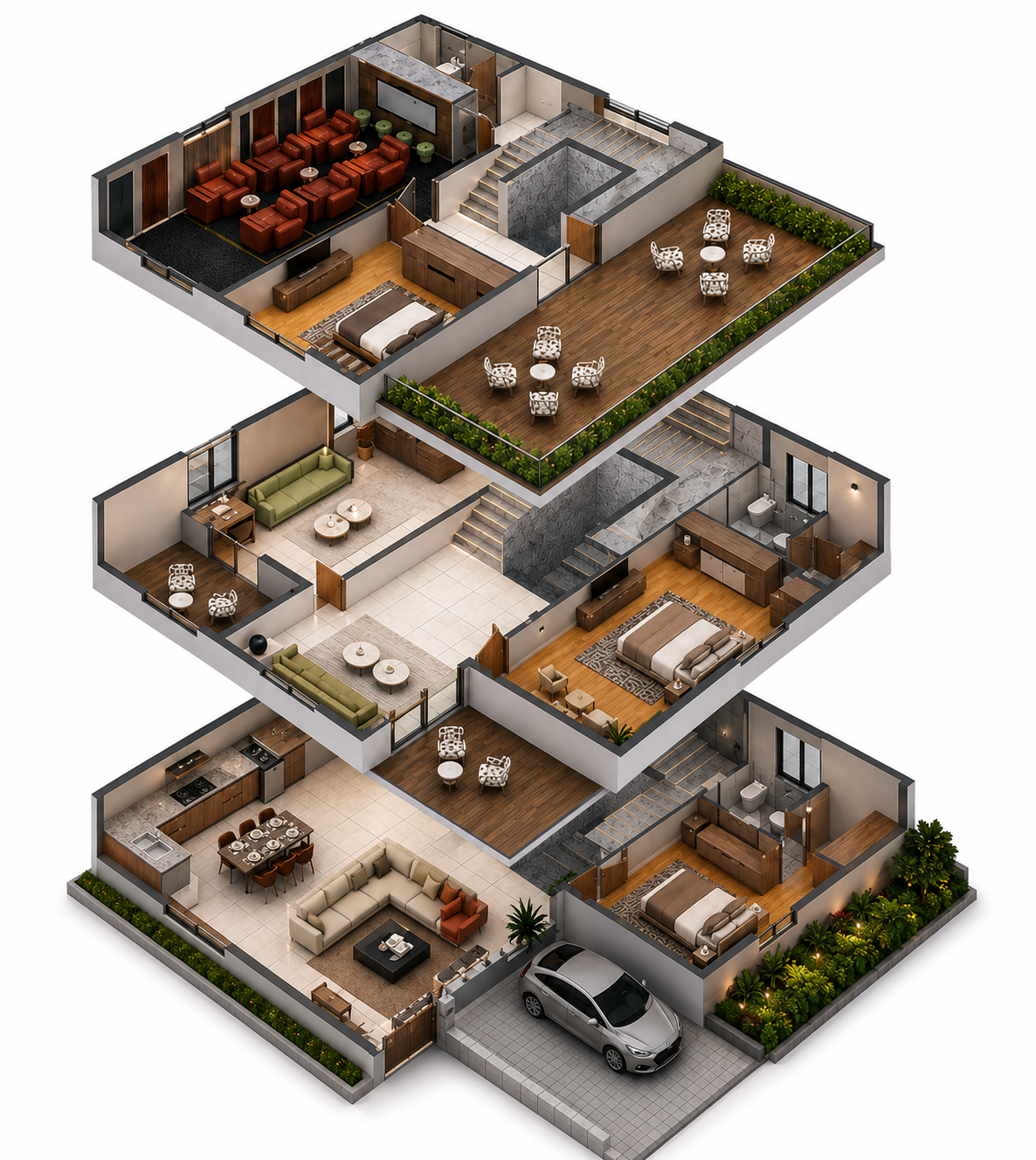 East Facing 3D